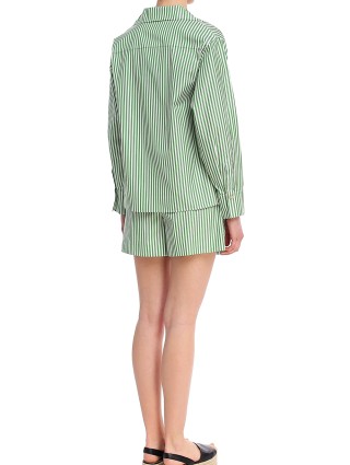 Зелёные шорты KENZO: фото 4 - Invogue